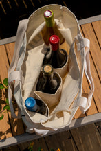 Load image into Gallery viewer, Little Lands Tote Bag (with wine sleeves!)