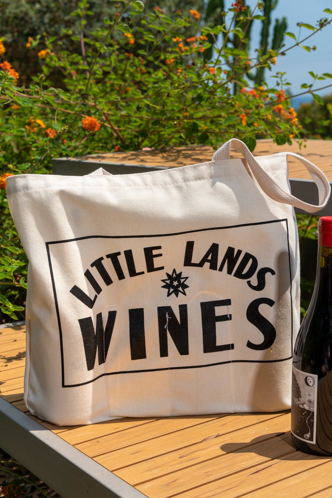 Little Lands Tote Bag (with wine sleeves!)