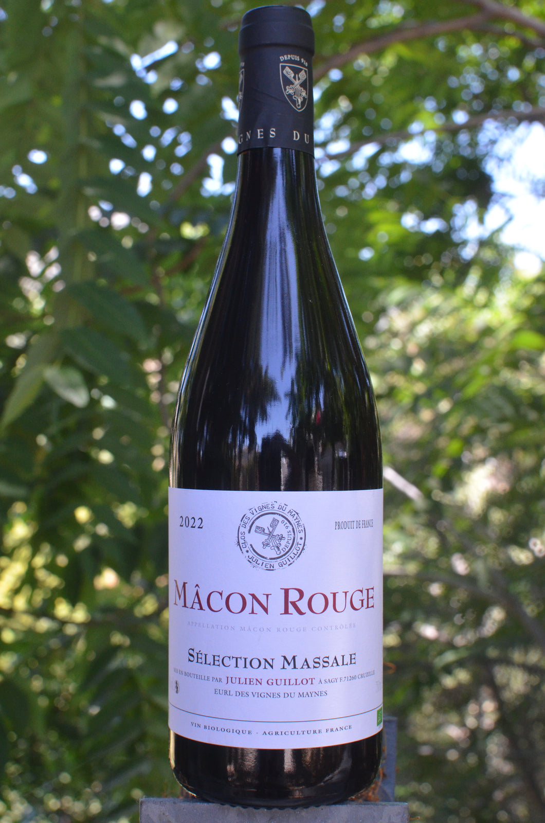 Clos des vignes du Maynes • Mâcon Rouge, “Selection Massale” • 2022