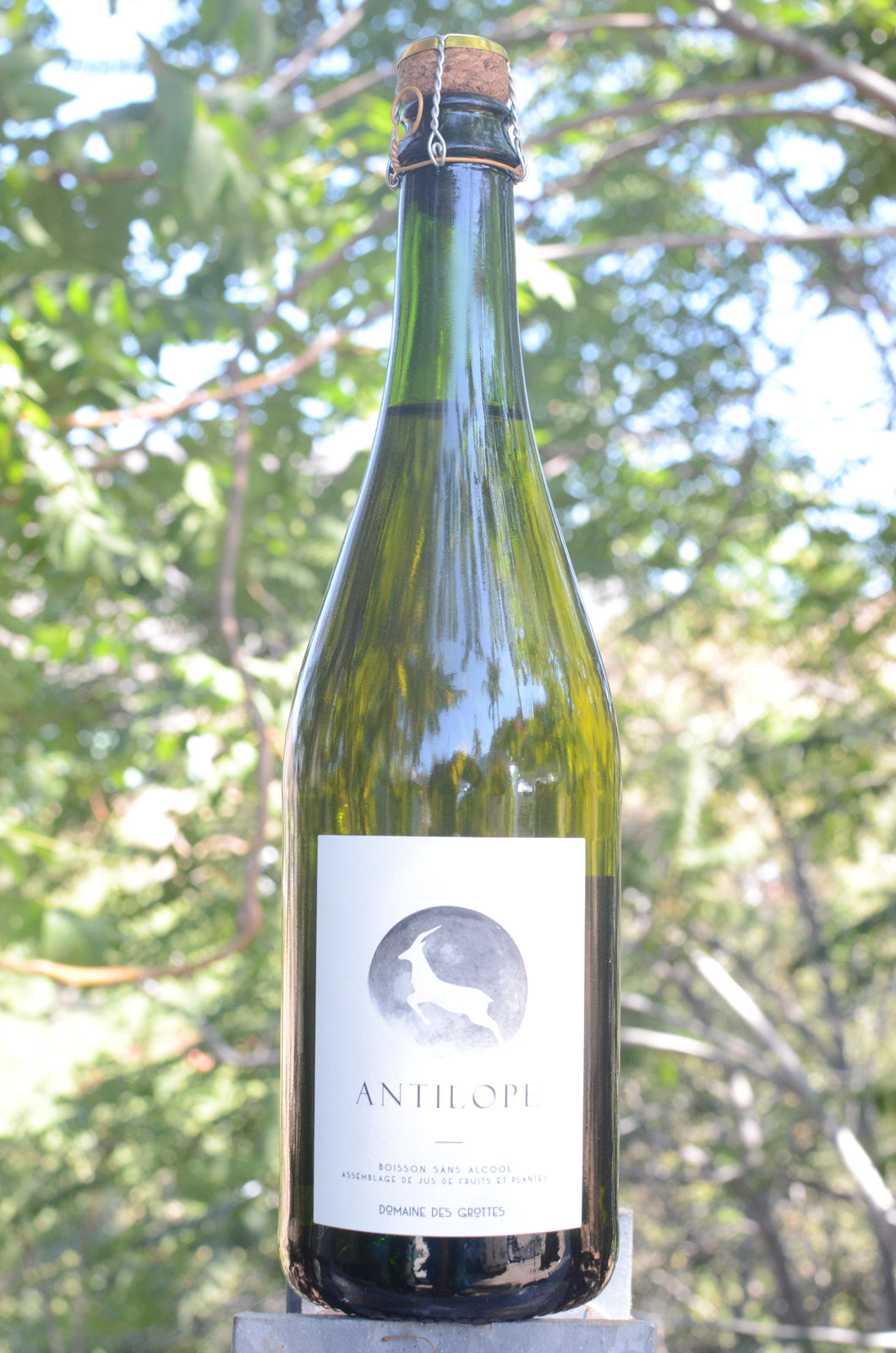 Domaine des Grottes • L'Antilope Non-Alcoholic Pet Nat • NV