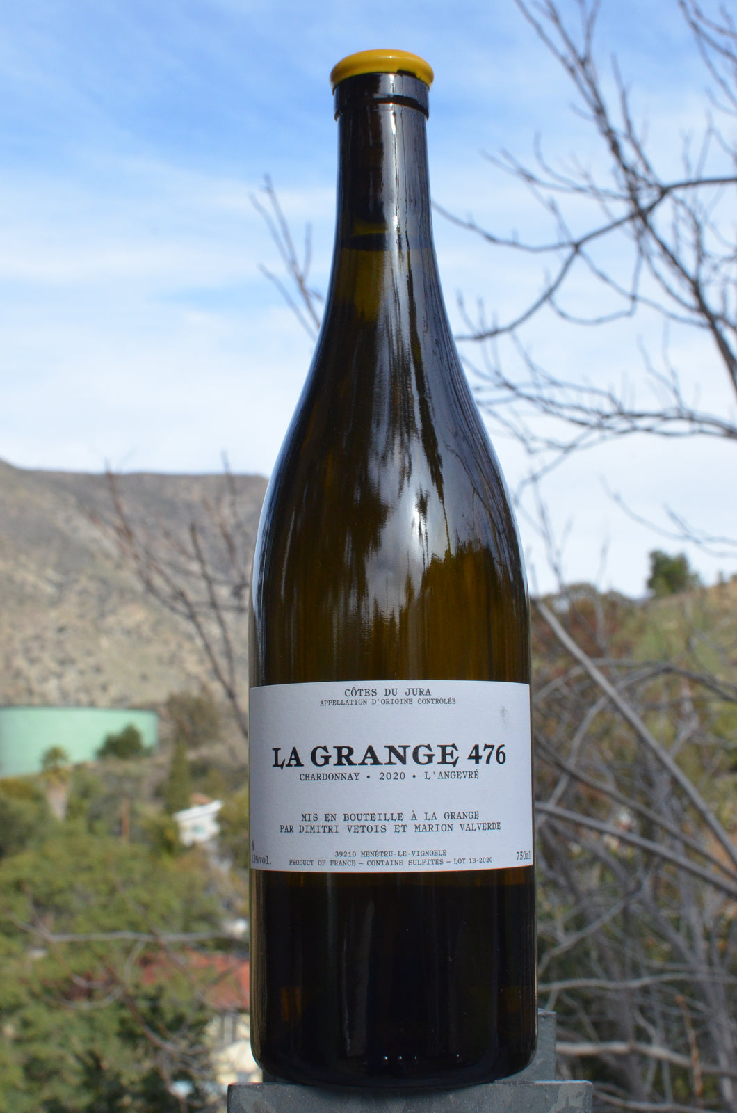 La Grange 476 • L’Angevré Chardonnay• 2020